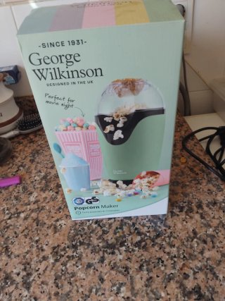 Máquina de palomitas George Wilkinson