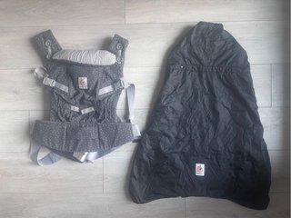 Mochila Ergobaby Adapt + Funda abrigo all weather