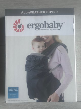 Mochila Ergobaby Adapt + Funda abrigo all weather