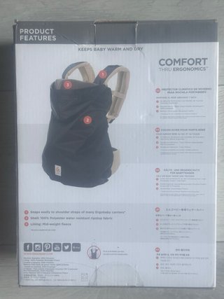 Mochila Ergobaby Adapt + Funda abrigo all weather