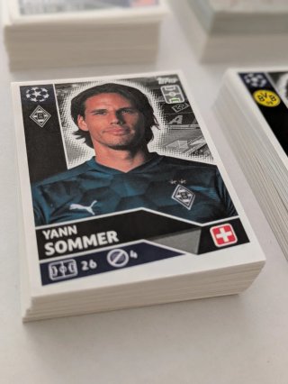 Lote 360 cromos Champions League Topps