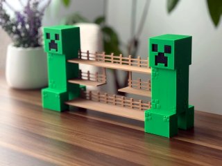 Soporte Minecraft Kinder Joy Figuras