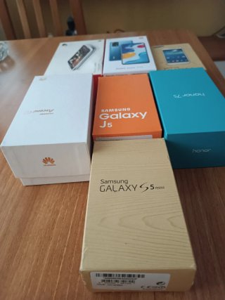 Lote Cajas Vacías Móviles Honor, Huawei, Samsung