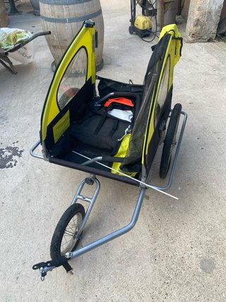 Carro bici paseo niño