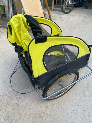 Carro bici paseo niño
