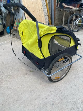 Carro bici paseo niño