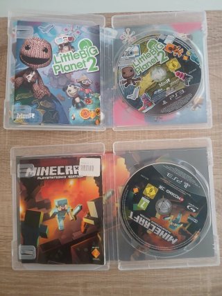 Juegos PS3: Minecraft y LittleBigPlanet 2