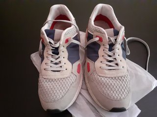 Zapatilla deportiva Antony Morato gris + azul rojo