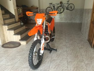 KTM Enduro Naranja/Blanca