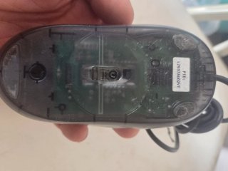 Mouse Logitech Beige/Nero USB
