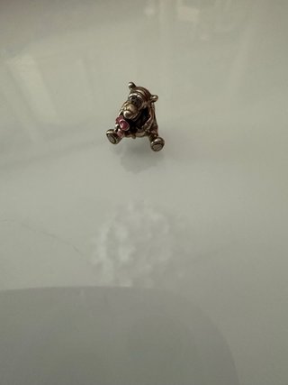 Charm Tigger Disney Rosa y Plateado
