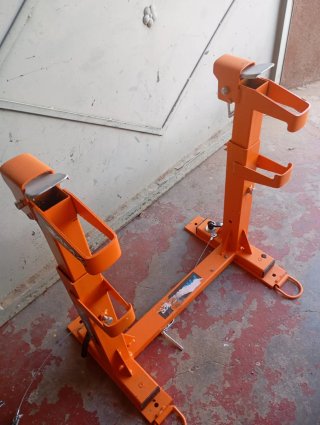 Transporte de Motos Naranja
