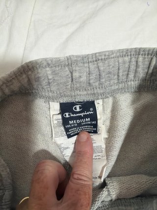 Pantalón Champion Talla 9/10 Gris