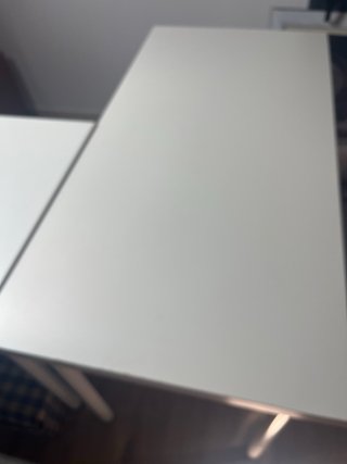 Mesa de escritorio Ikea blanca