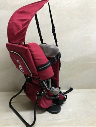 Mochila Portabebés Montaña Brevi Rocky Roja