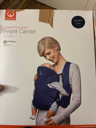 Mochila Porteo Stokke MyCarrier Azul Marino