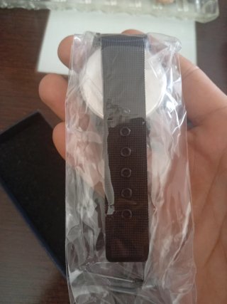 Reloj Negro y Azul con Pulsera