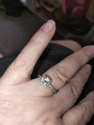 Anillo Pandora Plata Circonitas