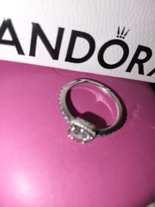Anillo Pandora Plata Circonitas