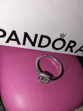 Anillo Pandora Plata Circonitas
