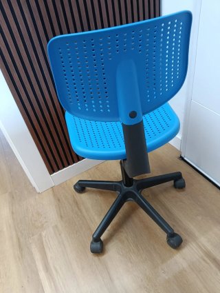 Silla de escritorio infantil IKEA Alrik azul