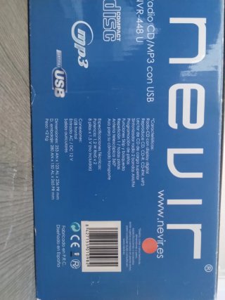 Radio CD/MP3 Nevir NVR-448 U USB