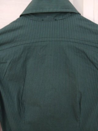 Body Camicia Rosso di Sera Verde
