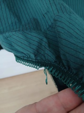 Body Camicia Rosso di Sera Verde