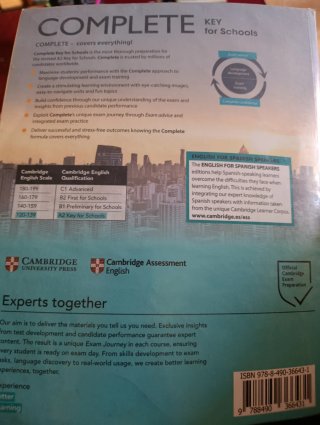 Complete Key for Schools for Spanish Speakers S...