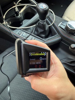 TACHIMETRO OBD2 GPS + PRESSIONE TURBO + TEMP
