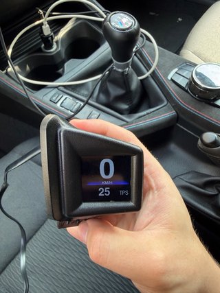 TACHIMETRO OBD2 GPS + PRESSIONE TURBO + TEMP