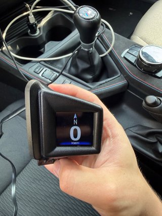 TACHIMETRO OBD2 GPS + PRESSIONE TURBO + TEMP