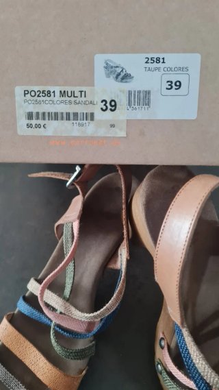 Sandalias Porronet Multicolor