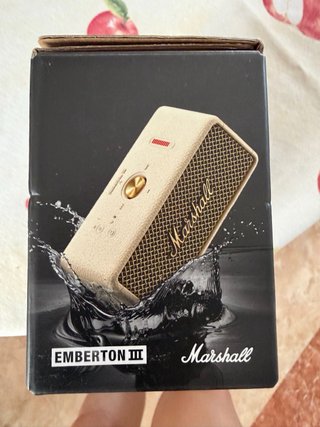 Altavoz Marshall Emberton 3 crema
