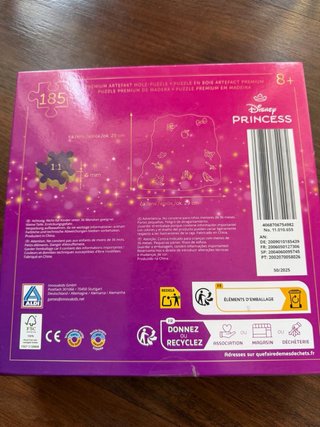 Puzzle Disney Princesas Premium Madera 8+