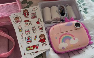 Cámara instantánea HiMont infantil unicornio