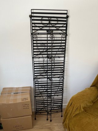 Estantería Metálica Plegable Negra