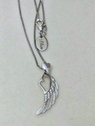 Collar s.Oliver Plata 925 Corazón Ala
