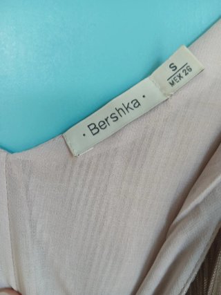 Vestito donna Bershka argentato