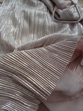 Vestito donna Bershka argentato
