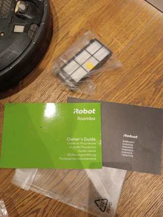 Robot Aspirador Roomba 800 con recambios