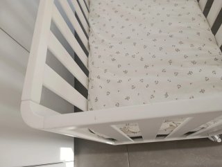 Cuna colecho madera blanca Doco