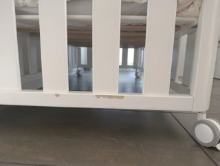 Cuna colecho madera blanca Doco