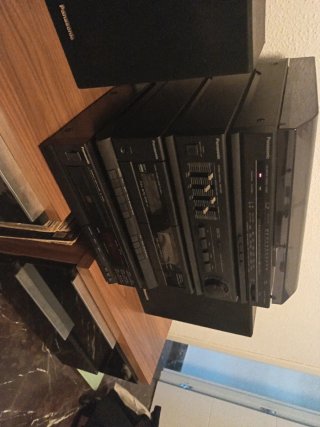Equipo Hifi Panasonic Negro