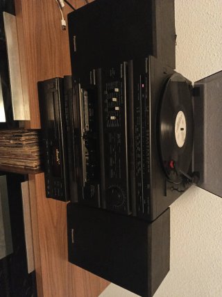 Equipo Hifi Panasonic Negro