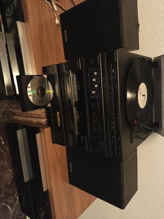 Equipo Hifi Panasonic Negro