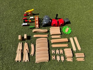 Super pack Tren+ accesorio madera IKEA +90 piezas