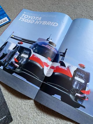 Brochure Mazda 787B + Toyota TS050