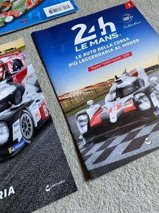 Brochure Mazda 787B + Toyota TS050