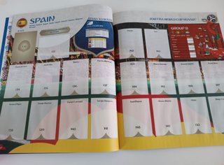 Álbum plancha Panini Mundial Rusia 2018